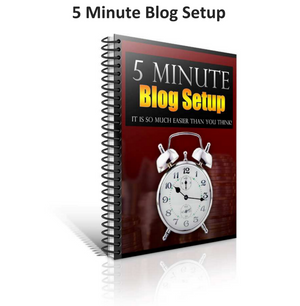 5 Minute Blog Setup